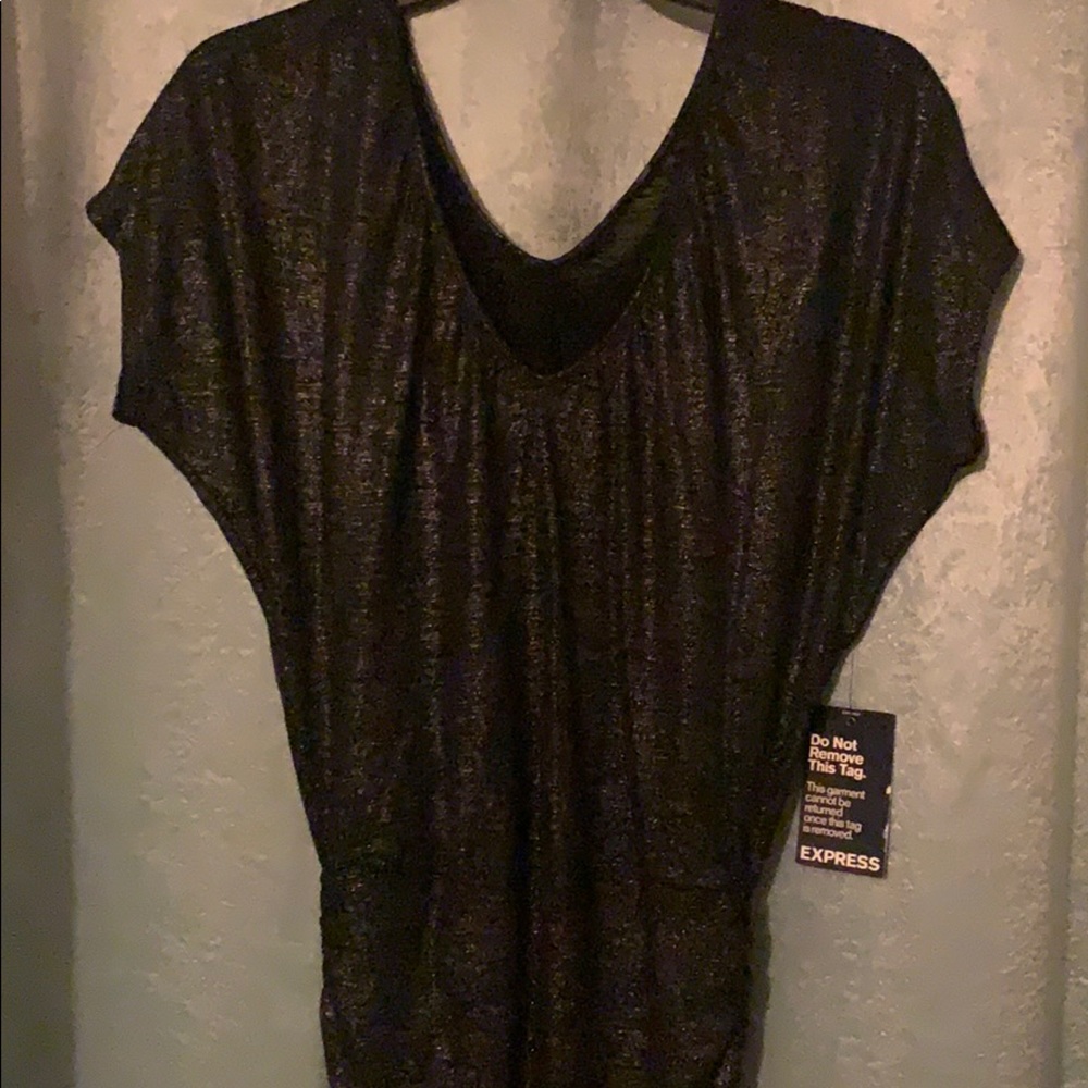 Black Gray XS Dress
